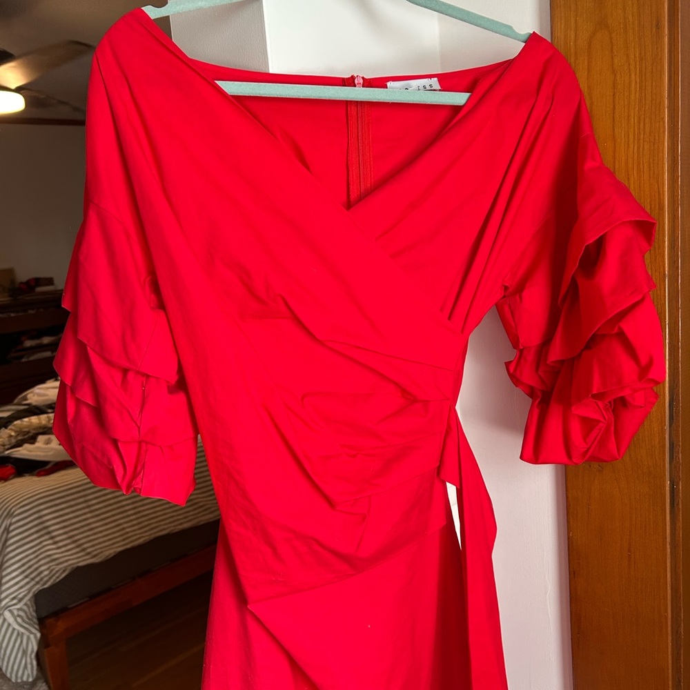 Lioness Red Wrap Dress